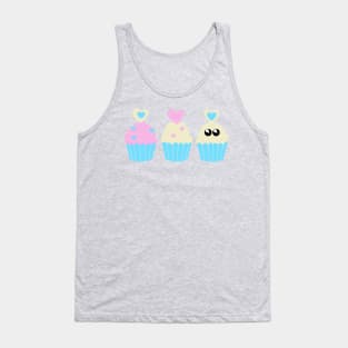 Kawaii cupcakes Tank Top